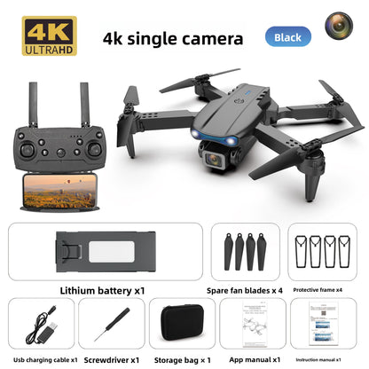 Drone Compacto E99 Pro con Cámara Dual 4K y Flujo Óptico