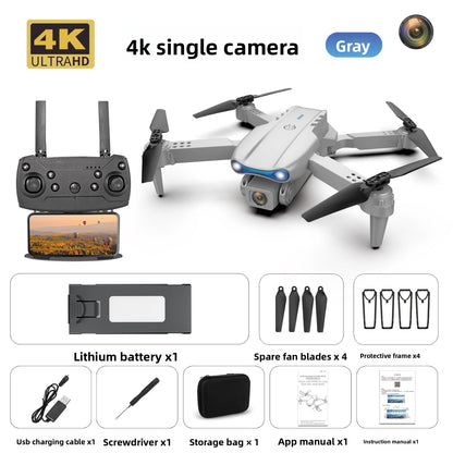 Drone Compacto E99 Pro con Cámara Dual 4K y Flujo Óptico