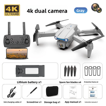 Drone Compacto E99 Pro con Cámara Dual 4K y Flujo Óptico