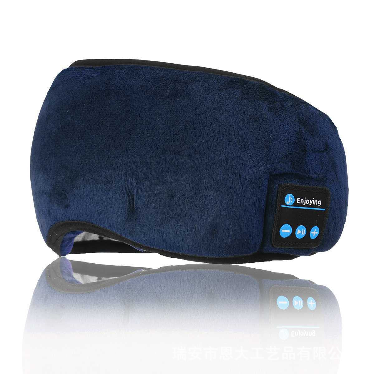 Smart Wireless Sleep Mask with Bluetooth Headphones