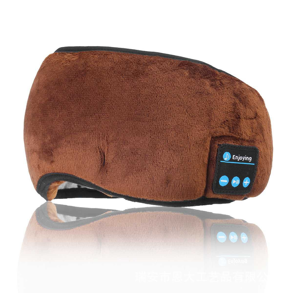 Smart Wireless Sleep Mask with Bluetooth Headphones