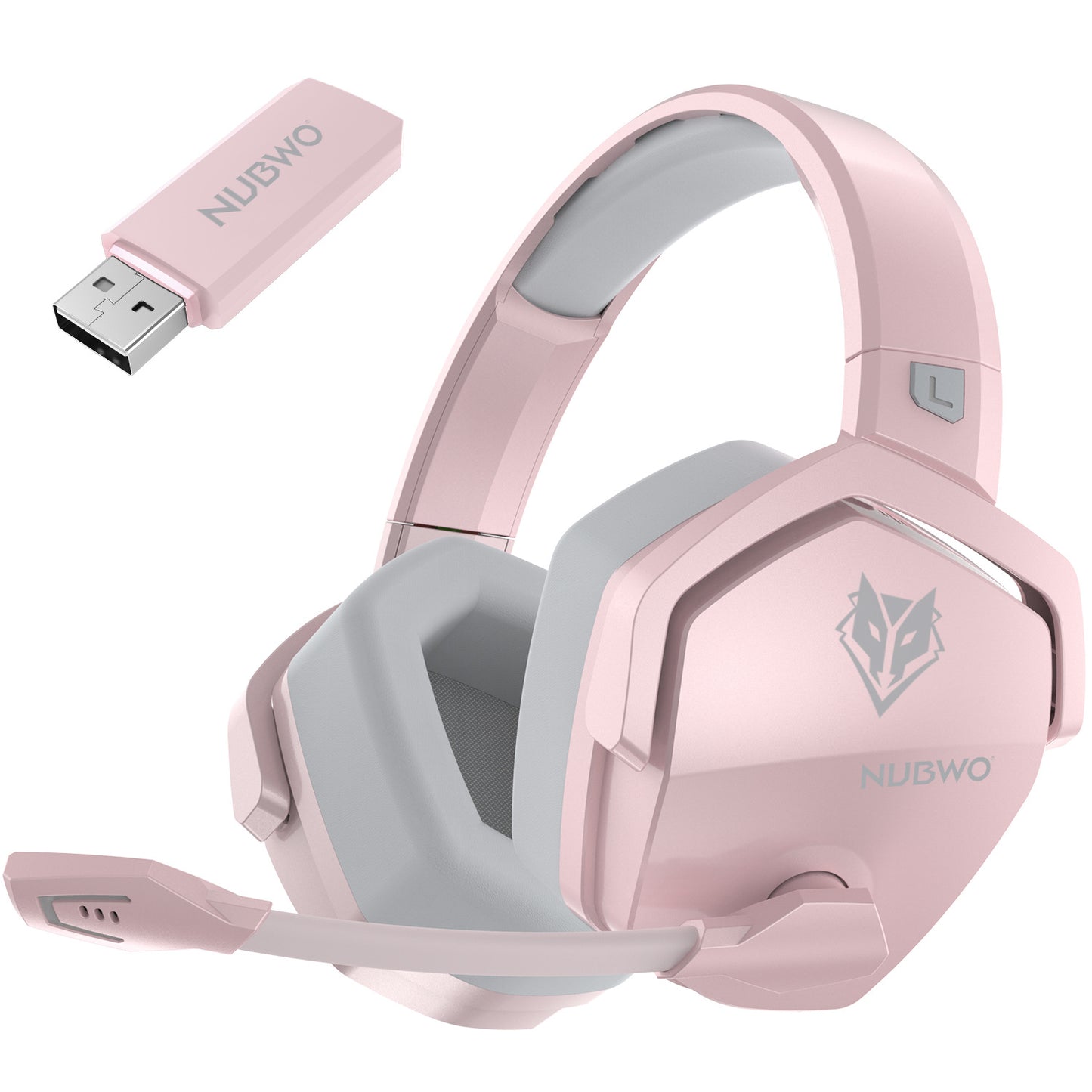 Nubwo G06 Wireless Gaming Headset with $2.4\text{ GHz}$ & Bluetooth Dual Mode