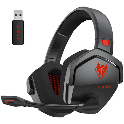 Nubwo G06 Wireless Gaming Headset with $2.4\text{ GHz}$ & Bluetooth Dual Mode